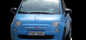 car, transparent background, fiat