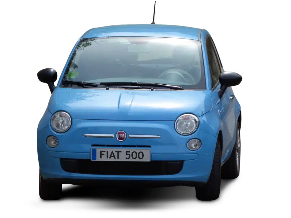 car, transparent background, fiat