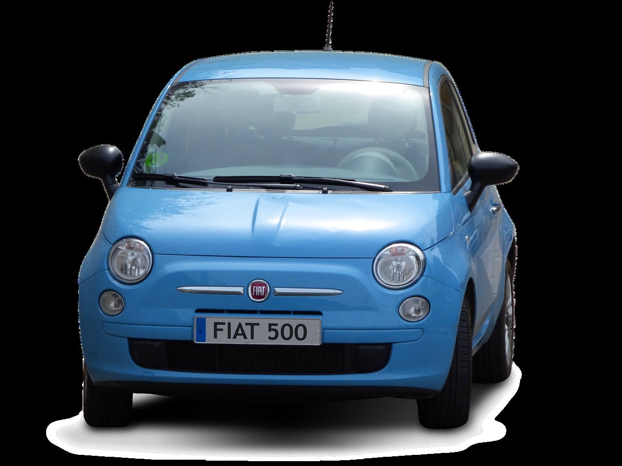 car, transparent background, fiat