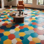 Solutions innovantes pour vos sols : dalles clipsables colorées