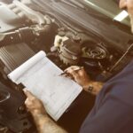 contrôle technique d'une voiture