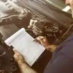 contrôle technique d'une voiture