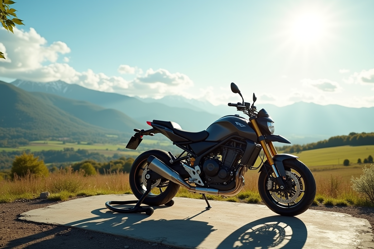 béquille moto
