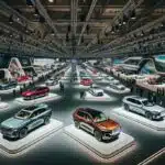 intérieur spacieux du salon du Mondial de l'auto