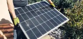 kit panneau solaire et batterie